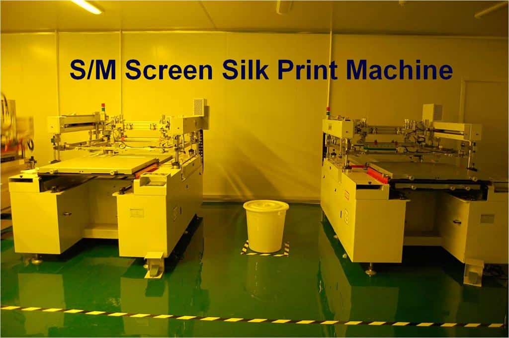 solder mask screen silk print machine