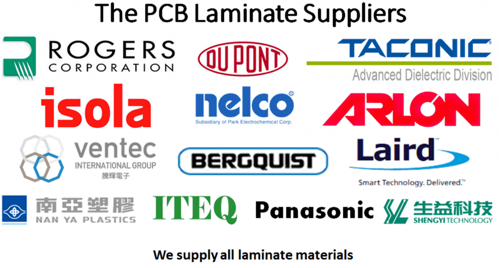 PCB Laminate Material Suppliers